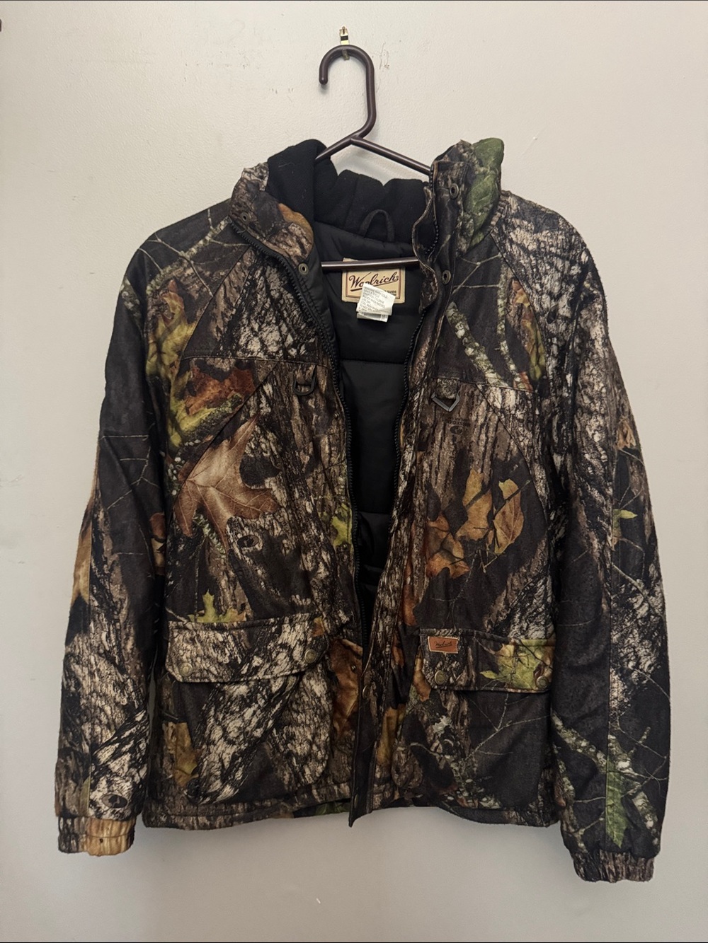 Woolrich Break Up Camo Jacket - Brown and Black Tones